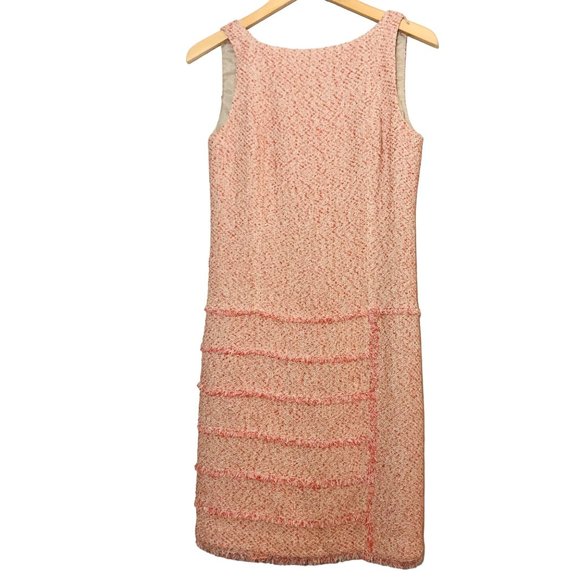 MAGASCHONI Tweed Sleeveless Sheath Dress Size 4 - Picture 1 of 10